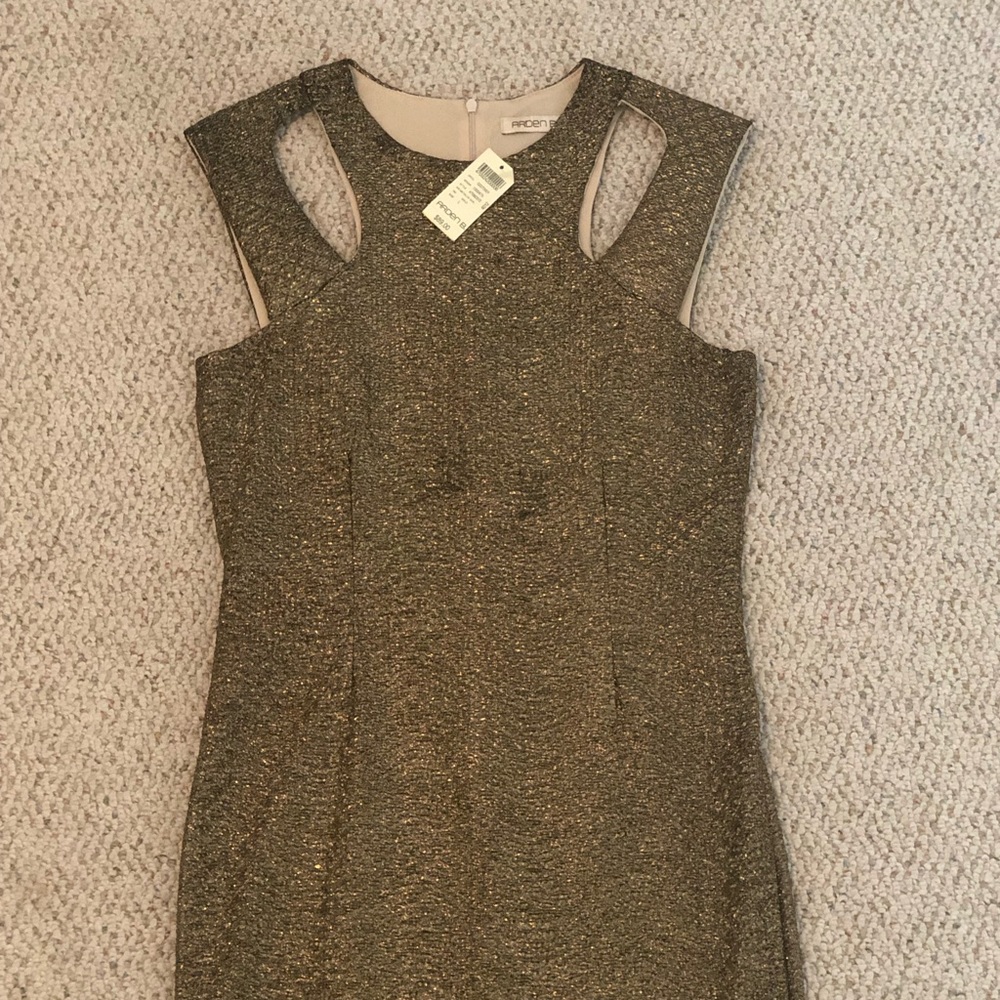 Arden B Gold Dress